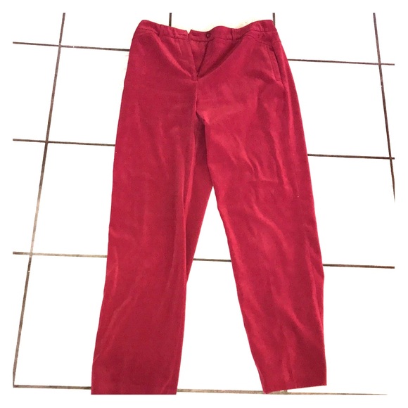 Red❤️ Talbots pants/slacks - Picture 1 of 4